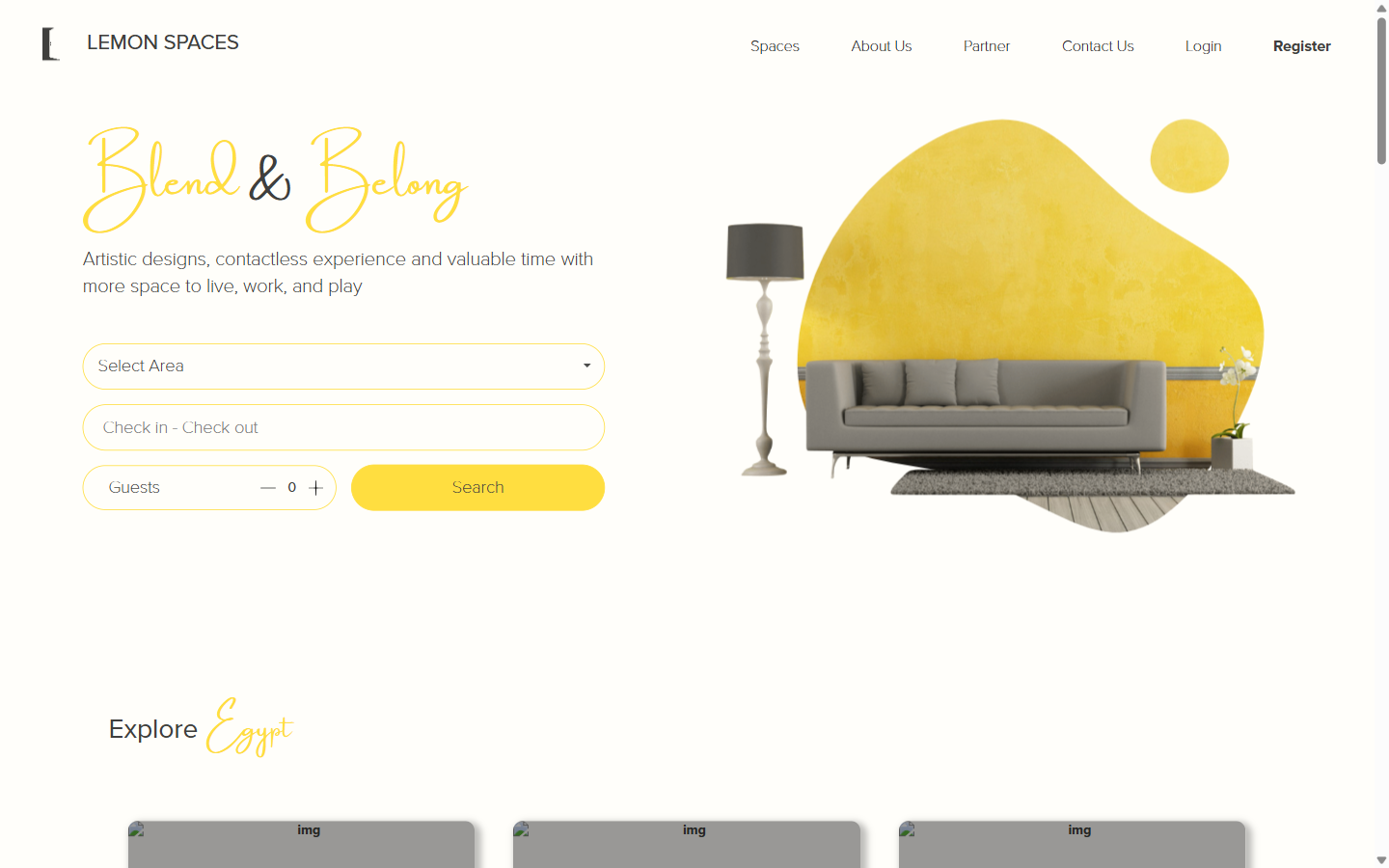 Lemon Spaces desktop