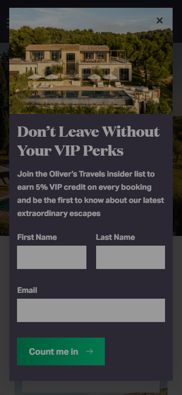Oliver's Travels mobile